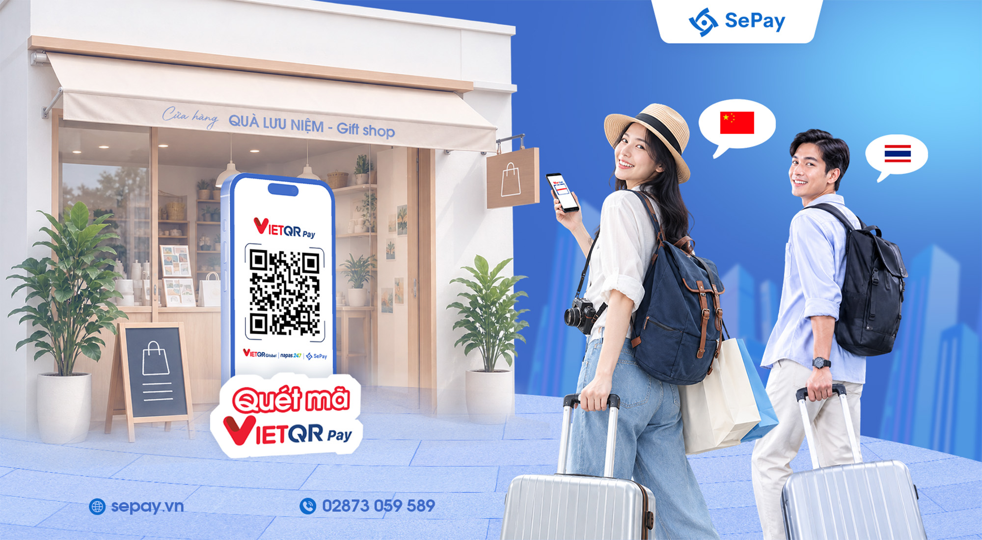 Khách quốc tế đã quét QR được ở Việt Nam, hộ kinh doanh đã sẵn sàng nhận chưa?