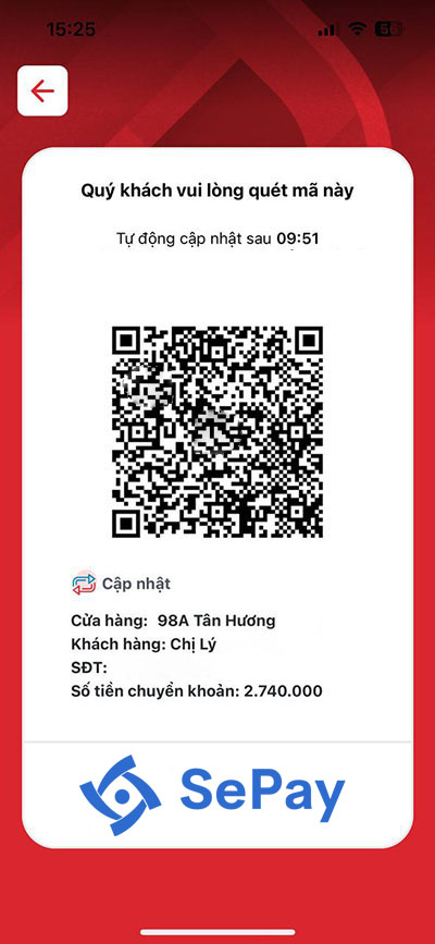 cổng thanh toán HostBill trên điện thoại