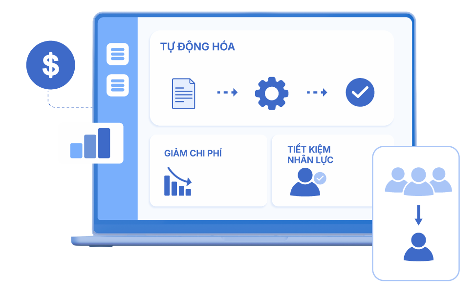 Tiết kiệm chi phí và nhân lực