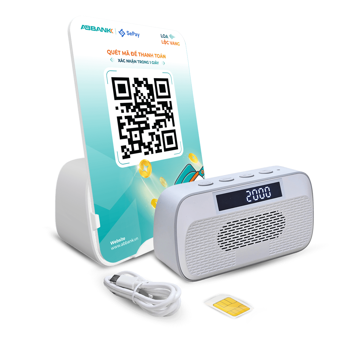 Loa thanh toán ABBANK - Thumbnail 2