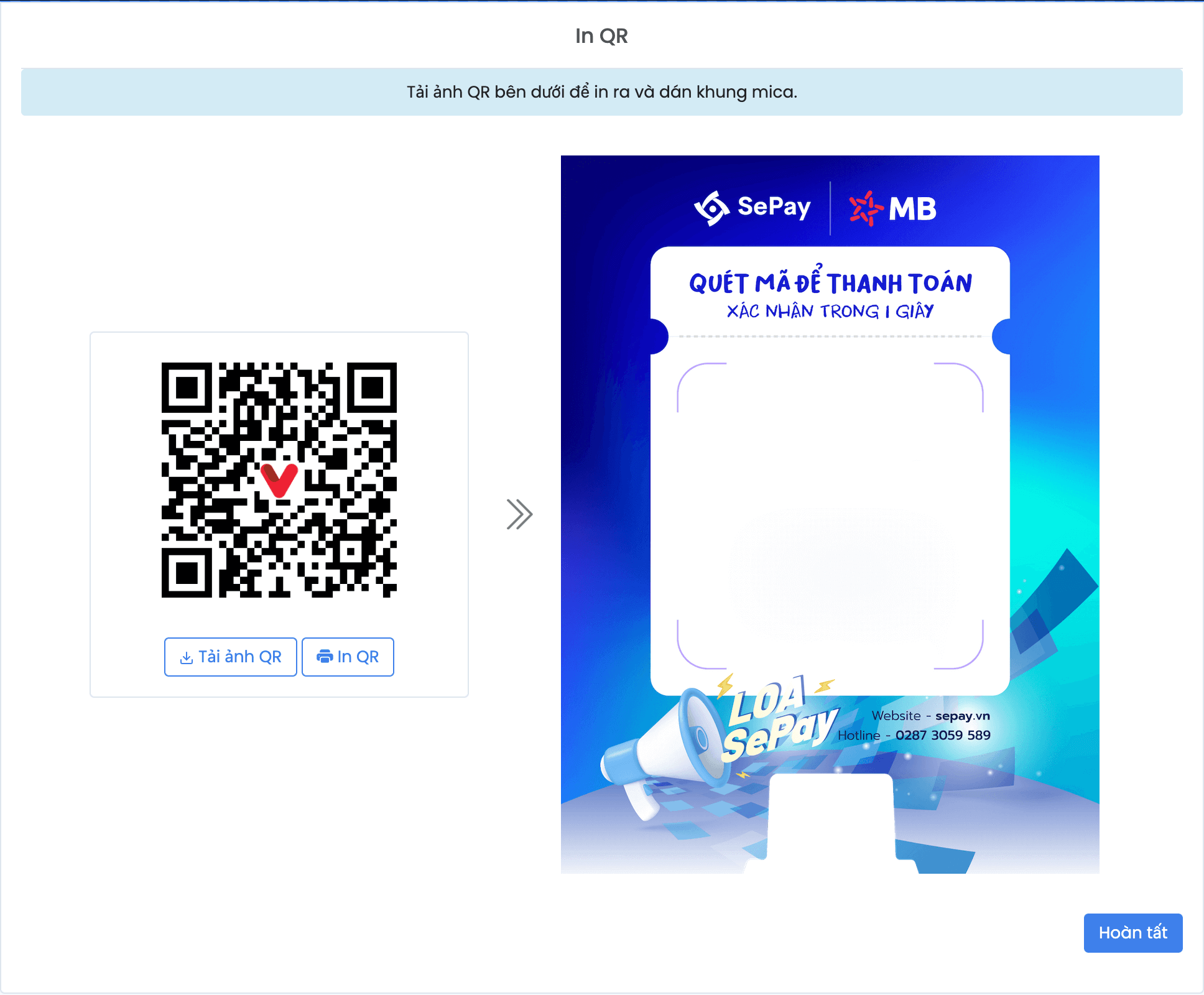 Liên kết ngân hàng MB