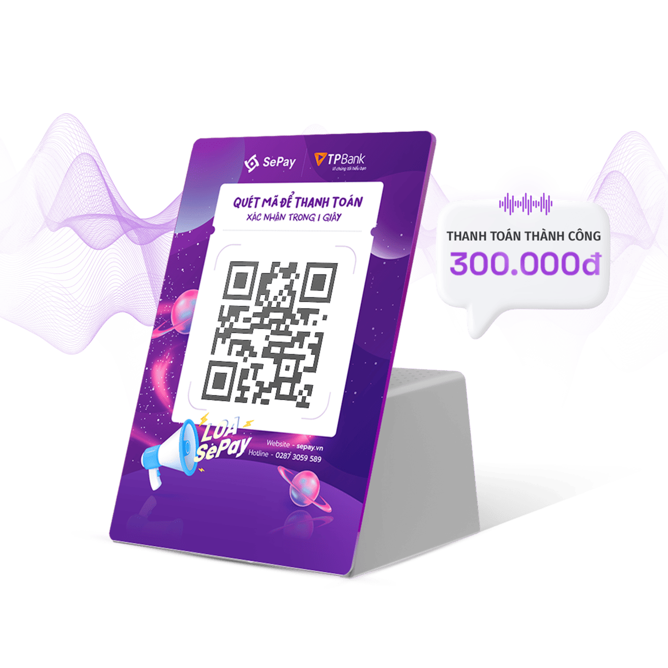 Loa thông báo chuyển khoản TPBank