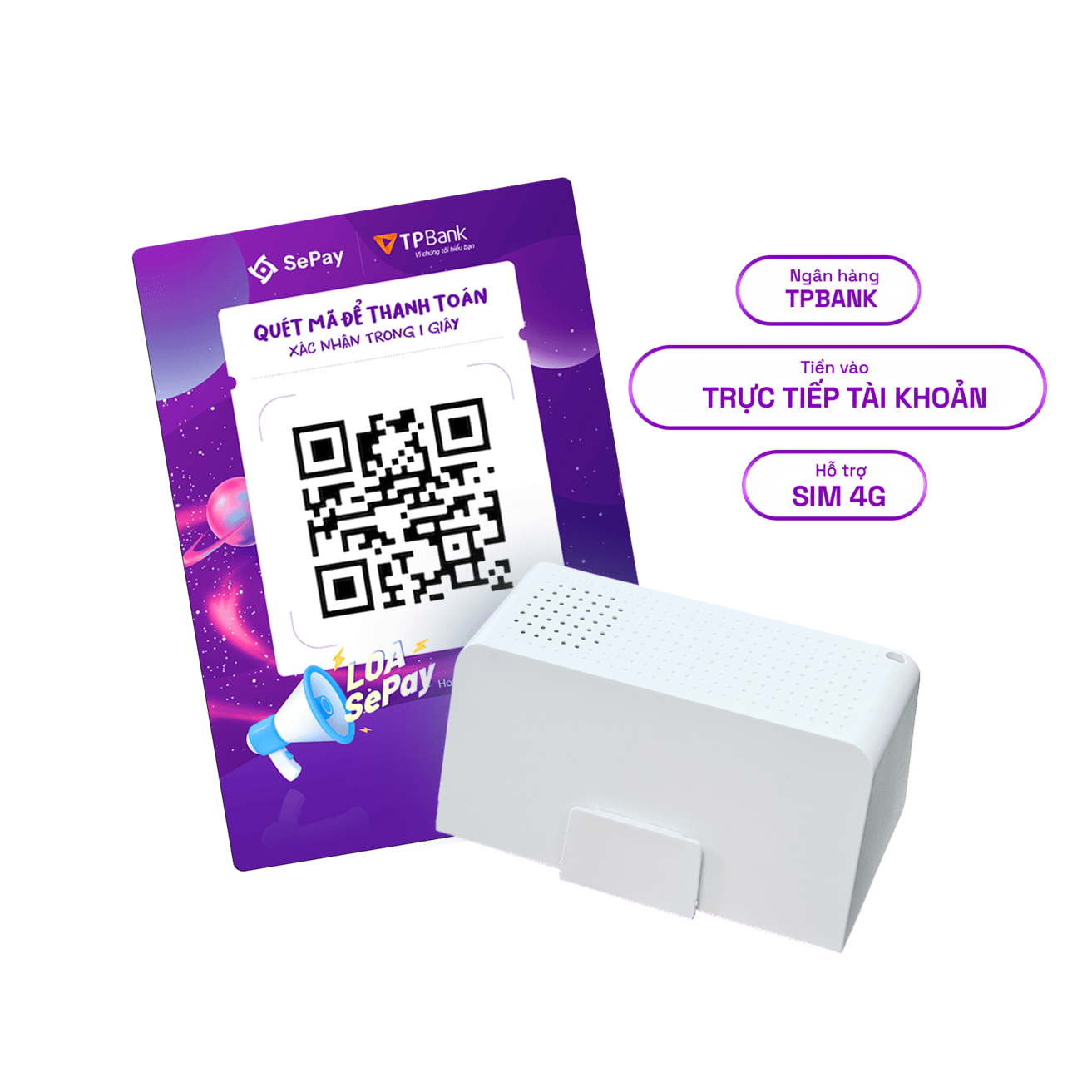 Loa thanh toán TPBank - Thumbnail 2