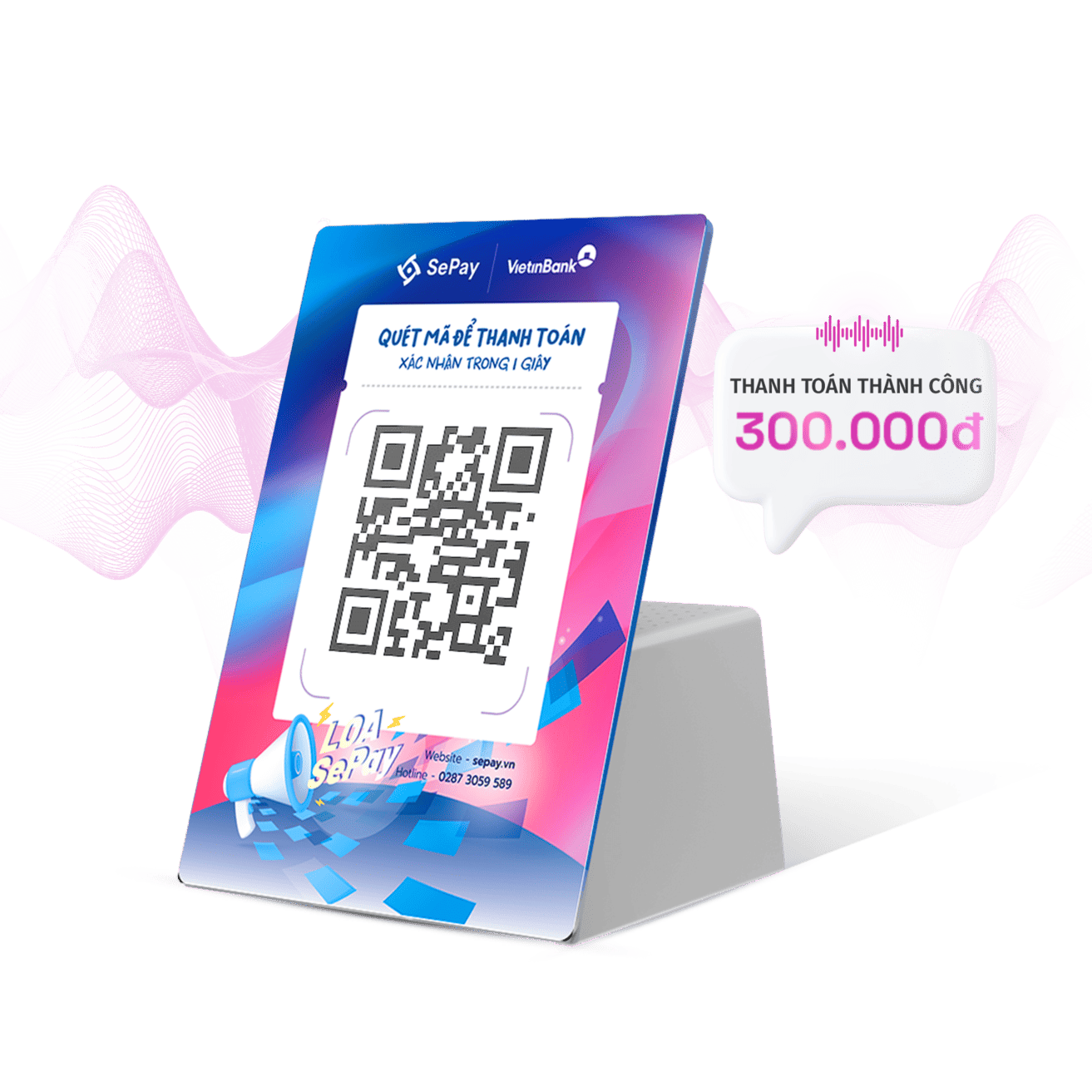 Loa thông báo chuyển khoản VietinBank