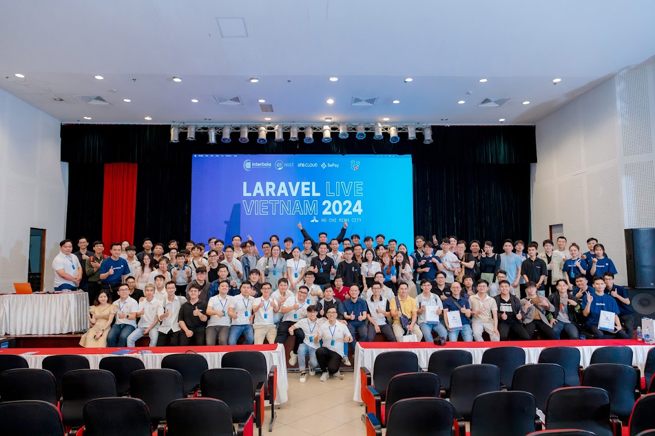 Sự kiện Laravel Live Việt Nam 2024 diễn ra tại tp. Hồ Chí Minh