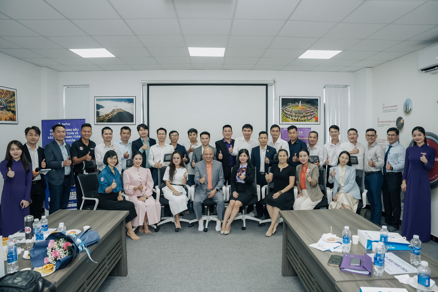 Không gian sự kiện SePay, TPBank và VPBC đồng hành