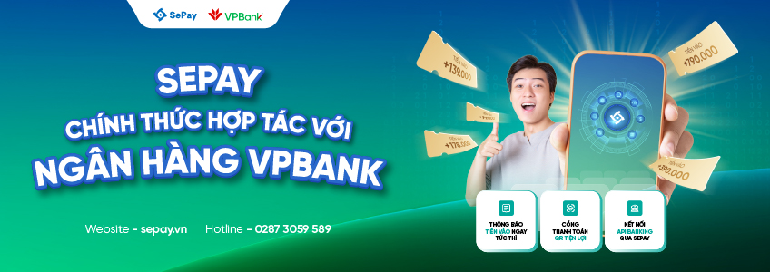 SePay chính thức hợp tác với VPBank