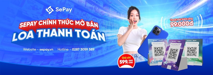 SePay mở bán loa thanh toán