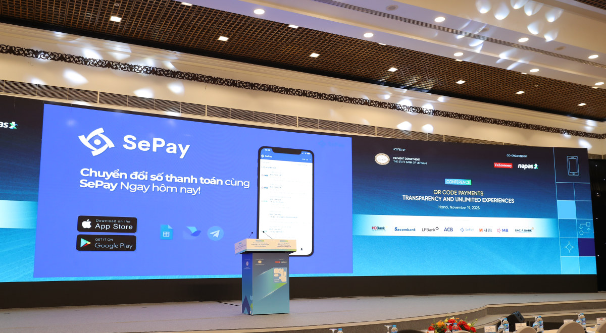 SePay là nhà tài trợ Đồng của Hội thảo "Thanh toán QR Code: Minh bạch và Trải nghiệm không giới hạn