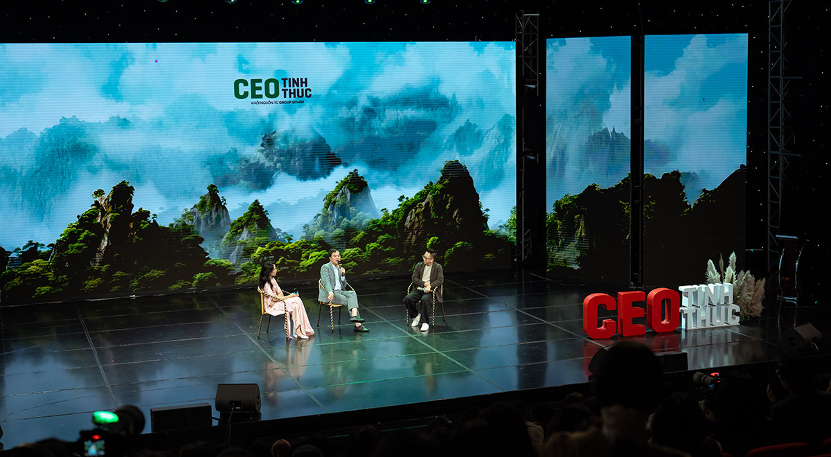Diễn giả chia sẻ tại Talkshow CEO Think 2025
