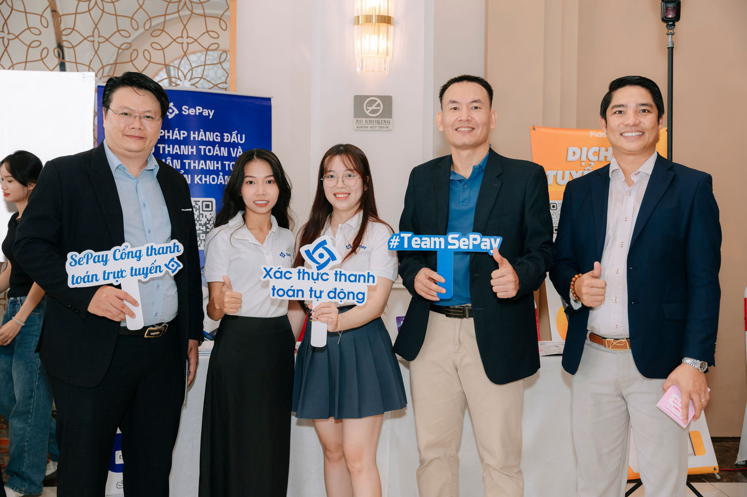 Đội ngũ SePay tại workshop AI Thực Chiến