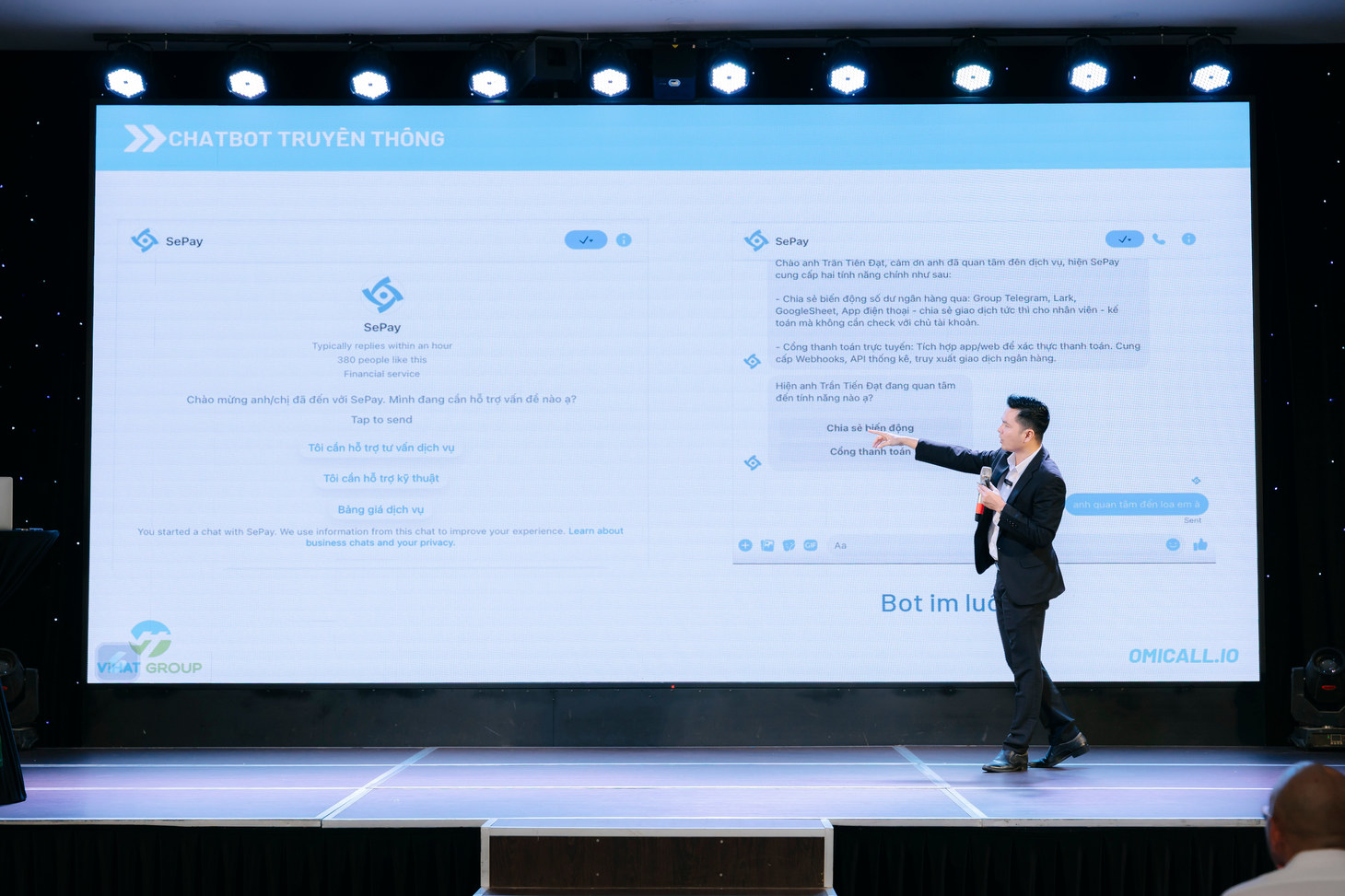 Diễn giả trình bày tại workshop AI Thực Chiến