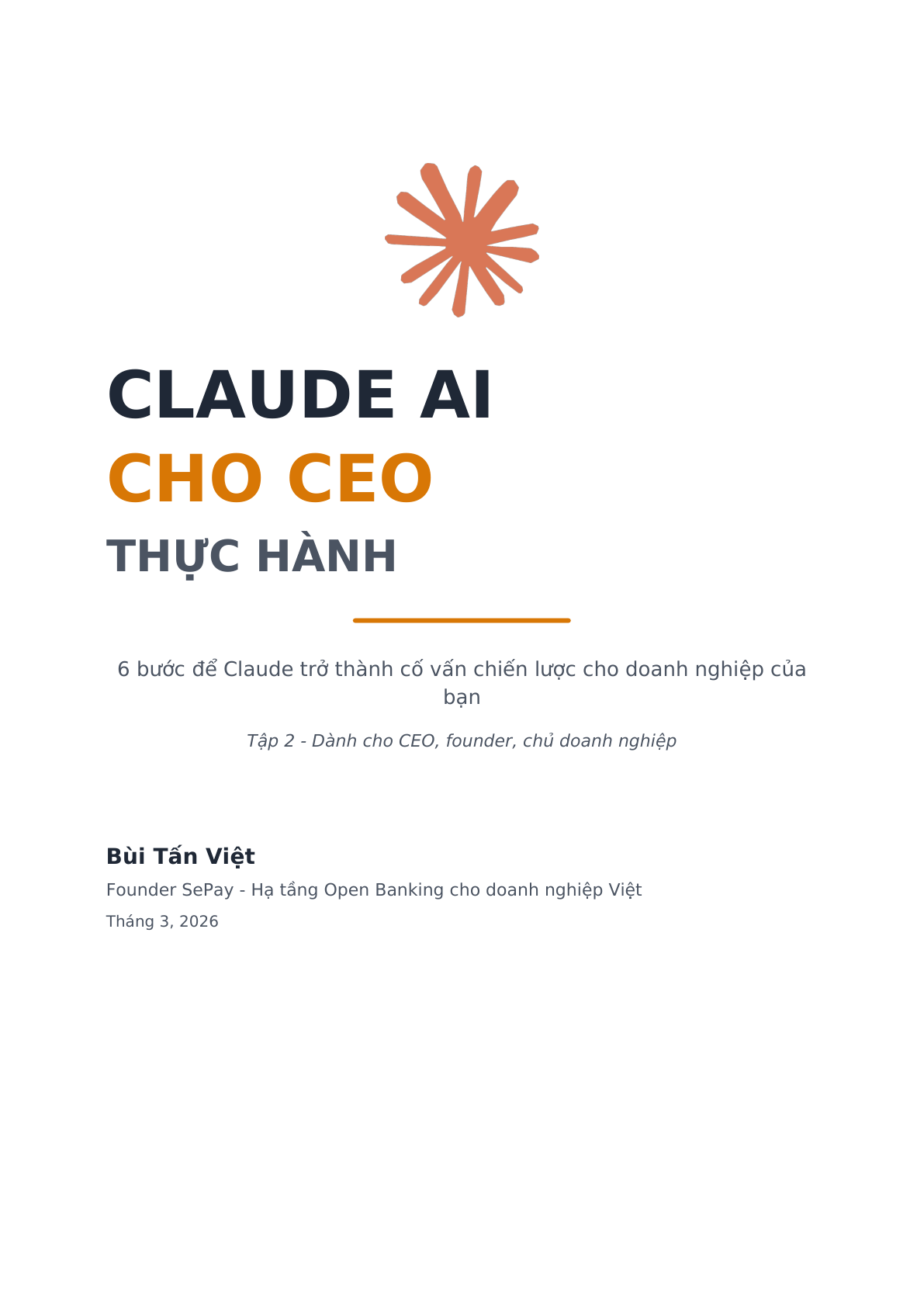 Claude AI cho CEO - Thực hành